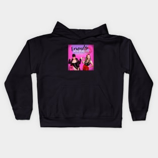 Friends with Benefits with Tash York and Bettie Bombshell Kids Hoodie